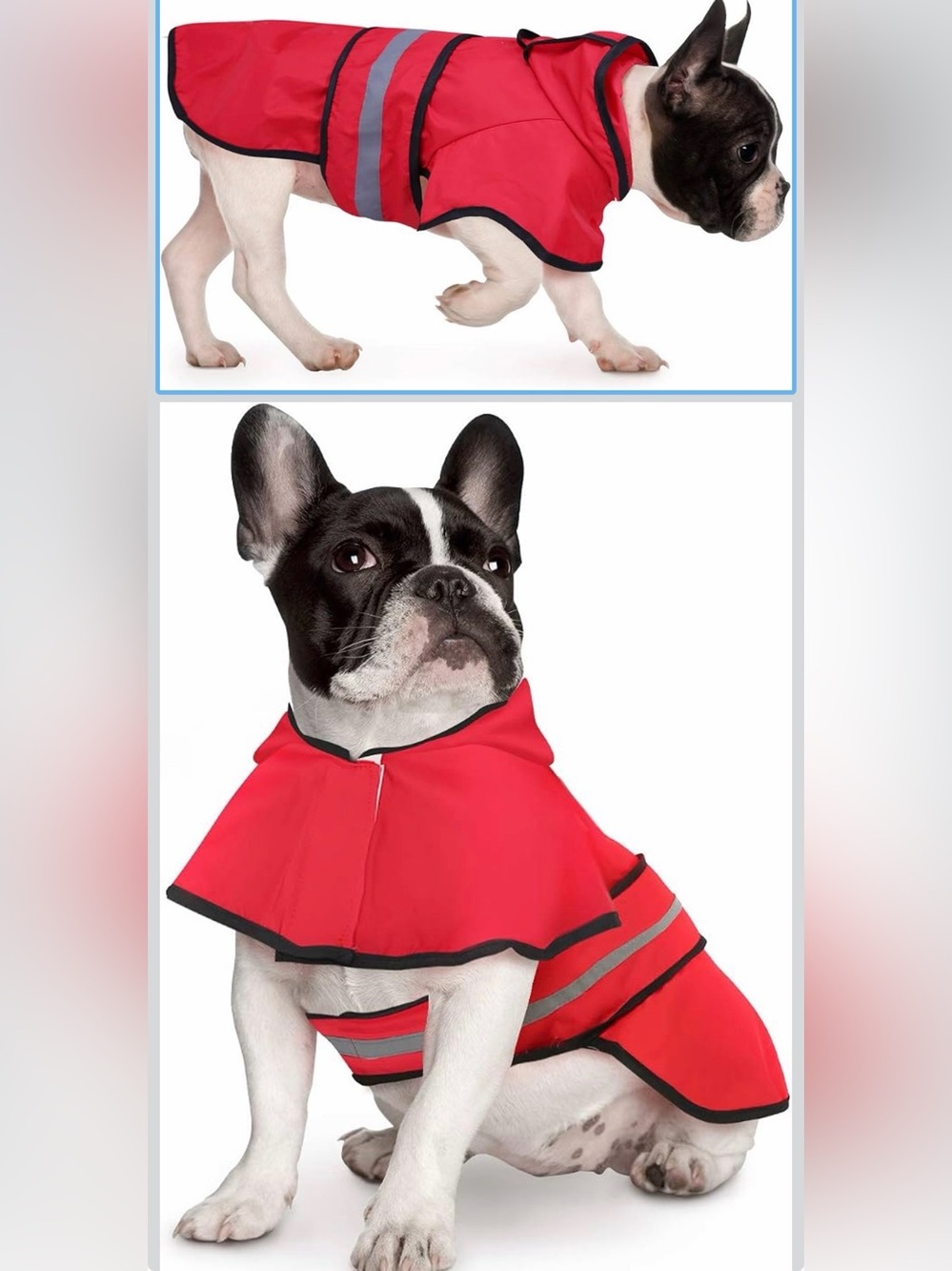 HDE Dog Raincoat-Medium